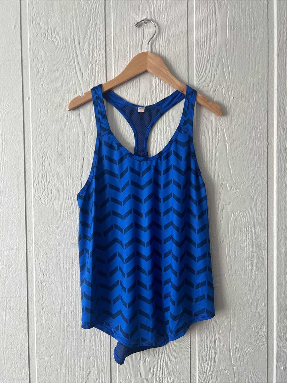 Lucy Activewear Chevron Racerback Tank Top
